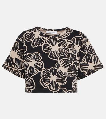 Apotema floral crop top | Max Mara