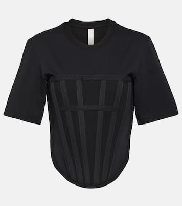 T-Shirt aus Baumwoll-Jersey | Dion Lee