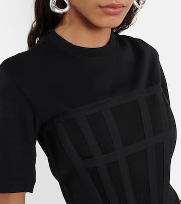 T-Shirt aus Baumwoll-Jersey | Dion Lee