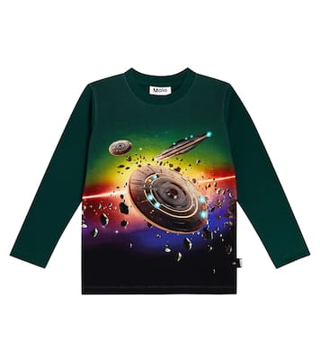 Camiseta Reif de algodón estampada | Molo