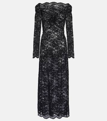 Floral lace maxi dress | Rabanne