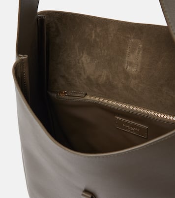 Schultertasche Le 5 à 7 Large aus Leder | Saint Laurent