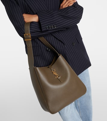 Schultertasche Le 5 à 7 Large aus Leder | Saint Laurent