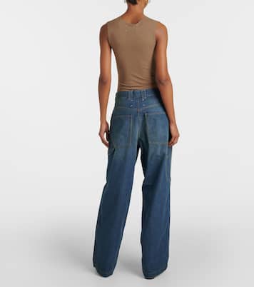 Mid-Rise Wide-Leg Jeans Americana | Maison Margiela