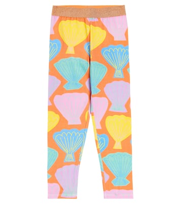 Printed cotton-blend leggings | Stella McCartney Kids