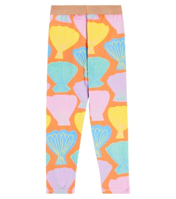 Printed cotton-blend leggings | Stella McCartney Kids