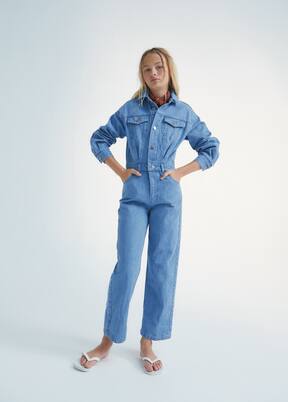 Woodland denim jumpsuit | The New Society