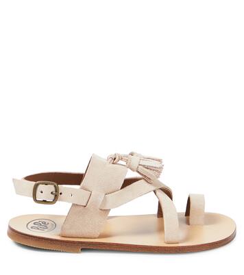Scamosciato fringed suede sandals | PèPè