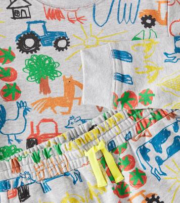 Printed cotton tracksuit | Stella McCartney Kids