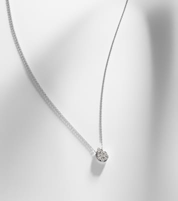 Collier Floating en or blanc 18 ct et diamants | Persée