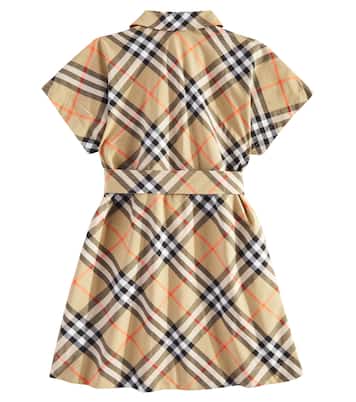 Robe Burberry Check en coton | Burberry Kids