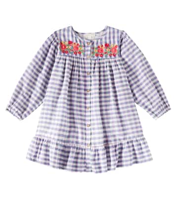 Bébé – Robe Massilia en coton à carreaux | Louise Misha