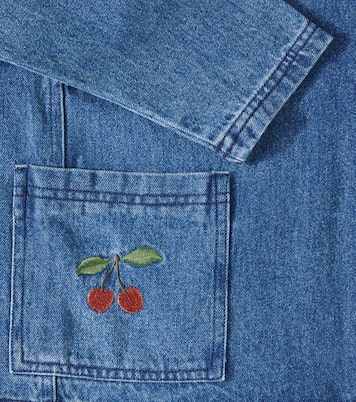 Magot embroidered denim shirt | Konges Sløjd