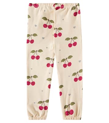 Lou cotton-blend fleece sweatpants | Konges Sløjd