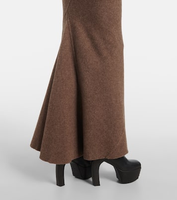 Maxirock Coda aus Wolle | Rick Owens