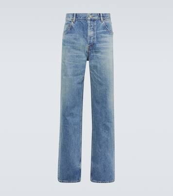Mittelhohe Straight Jeans | Saint Laurent