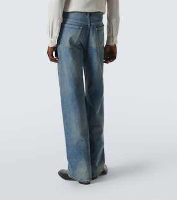 Mittelhohe Straight Jeans | Saint Laurent