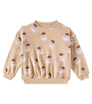 Santa cotton-blend sweatshirt | Rylee + Cru