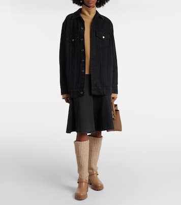 Stiefel Thurso mit Leder | Gianvito Rossi