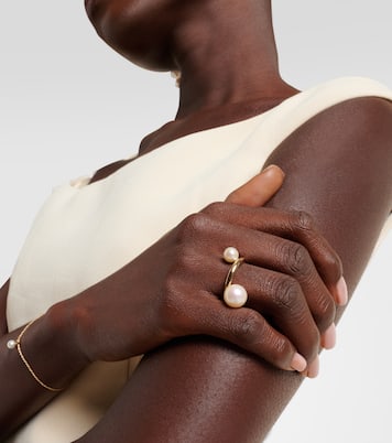 La Grace 14kt gold ring with pearls | Sophie Bille Brahe