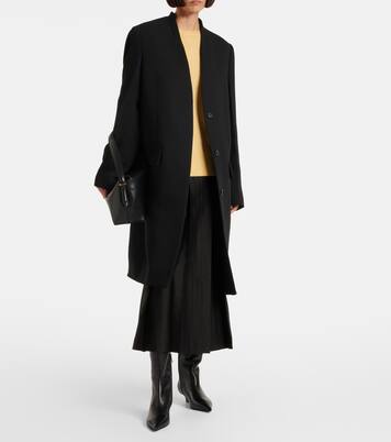 Deep pleated coat | Toteme