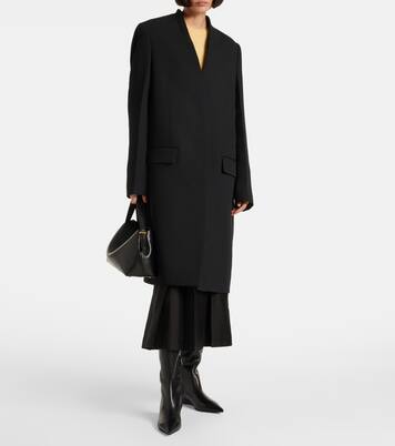 Deep pleated coat | Toteme