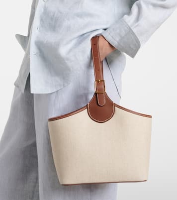 Bobbin canvas tote bag | Loro Piana