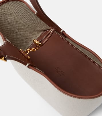 Bobbin canvas tote bag | Loro Piana