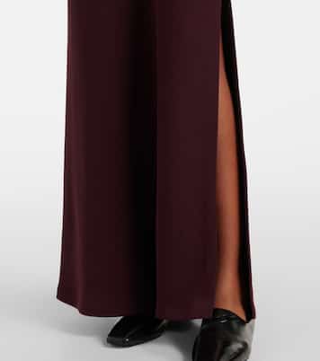 One-Shoulder-Maxikleid aus Crêpe | Vince