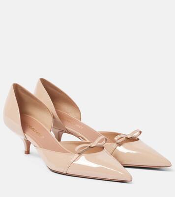 Gyoia Dorsay 40 patent leather pumps | Ferragamo