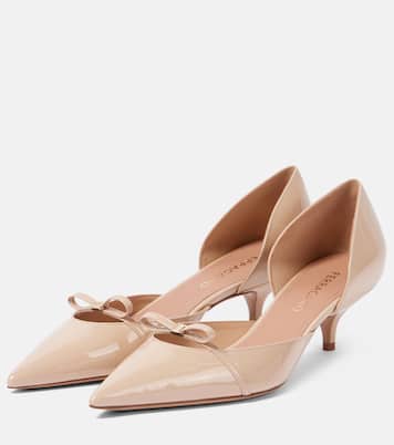 Gyoia Dorsay 40 patent leather pumps | Ferragamo