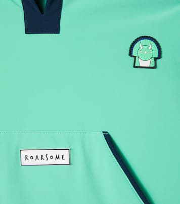 Spike the Dinosaur terry hooded towel | Roarsome