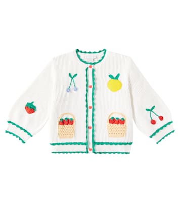 Cardigan en crochet de coton | Stella McCartney Kids