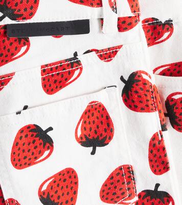 Bedruckte Jeansshorts | Stella McCartney Kids