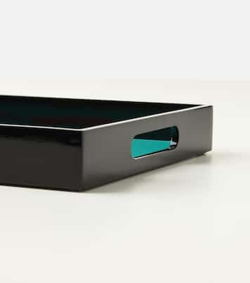 Seahorse lacquered wooden tray | Les-Ottomans