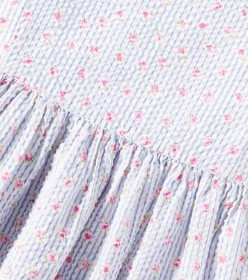 Striped floral cotton dress | Polo Ralph Lauren Kids