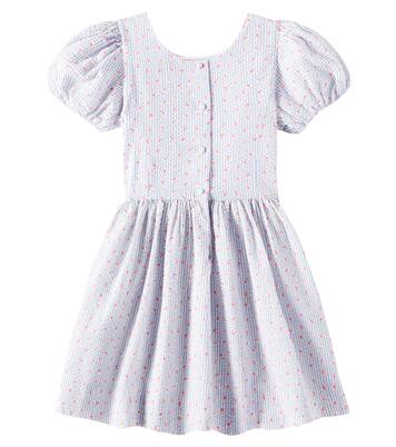 Striped floral cotton dress | Polo Ralph Lauren Kids