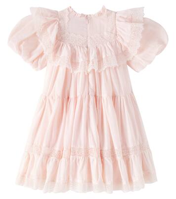 Abito in cotone con pizzo | Petite Amalie  