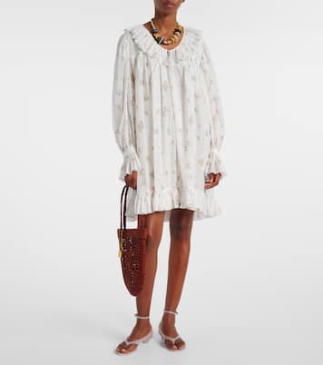 Summer Banana Small raffia tote bag  | Chloé