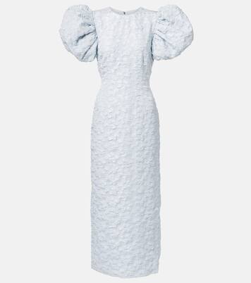 Robe midi en jacquard | Rotate