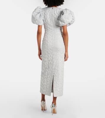 Robe midi en jacquard | Rotate