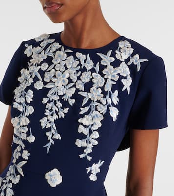 Bestickte Robe | Carolina Herrera