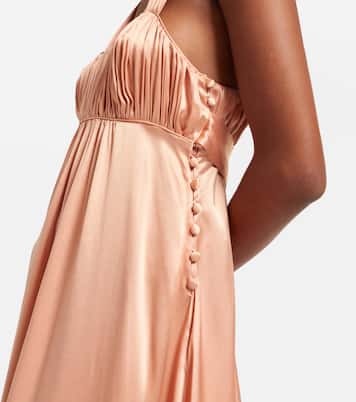 Maxikleid aus Seidensatin | Chloé