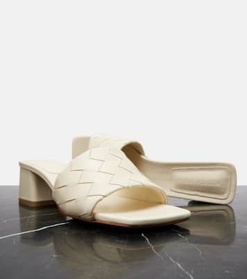 Mules Parco 45 in pelle Intrecciato | Bottega Veneta