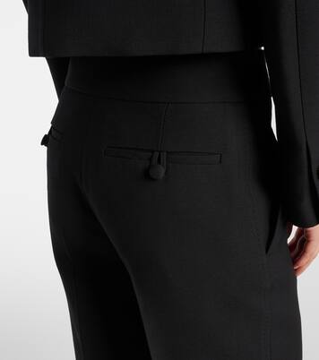 Wool and silk wide-leg pants | Valentino