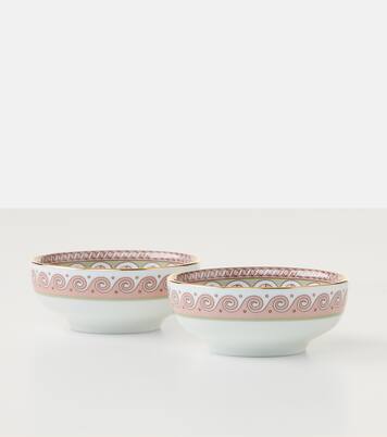 Set of 2 porcelain snack bowls  | La DoubleJ