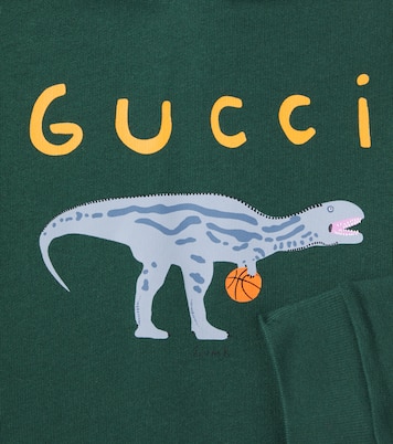 X Euan Roberts Hoodie aus Baumwoll-Jersey | Gucci Kids