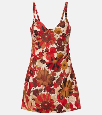 Miniabito Primrose in lino con stampa floreale | SIR