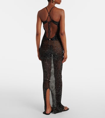 Vestido largo Hilsa con glitter | Bananhot