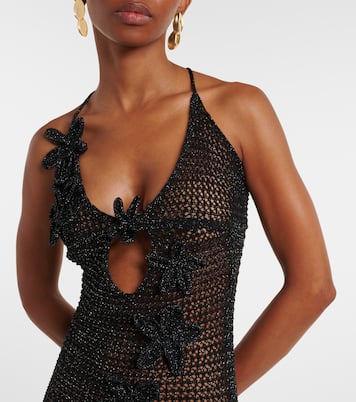 Vestido largo Hilsa con glitter | Bananhot